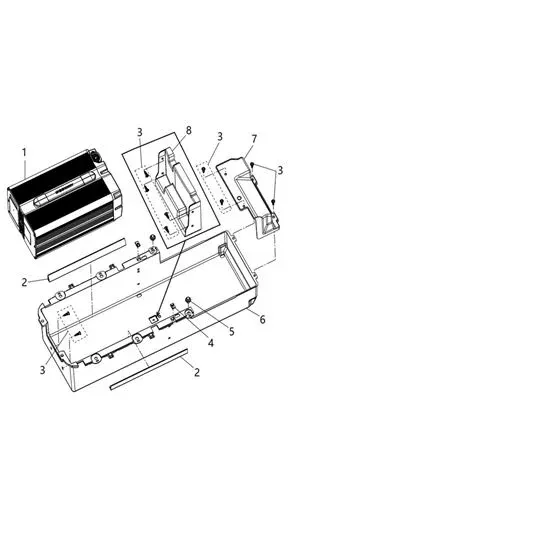 Capuchon anti-poussière pour boîtier de batterie