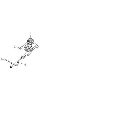 3 Câble de verrouillage de siège K024A0286-T0.0