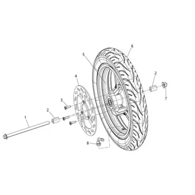Pièces de roues et de direction