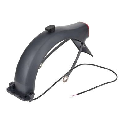 Garde-boue arrière noir pour trottinette Ninebot F2 Pro avec feu arrière 