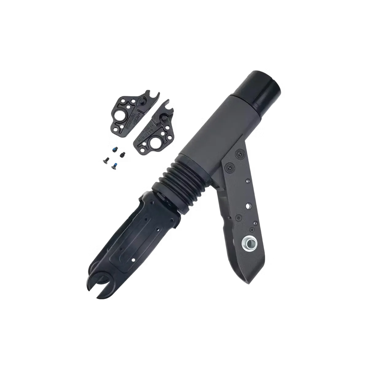 Fourche avant silicone noir pour Ninebot Kickscooter ES1-ES2-ES4