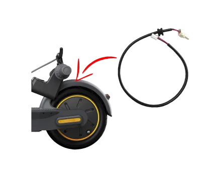 Câble d’Alimentation pour Feu Arrière Ninebot MAX G2 - G30