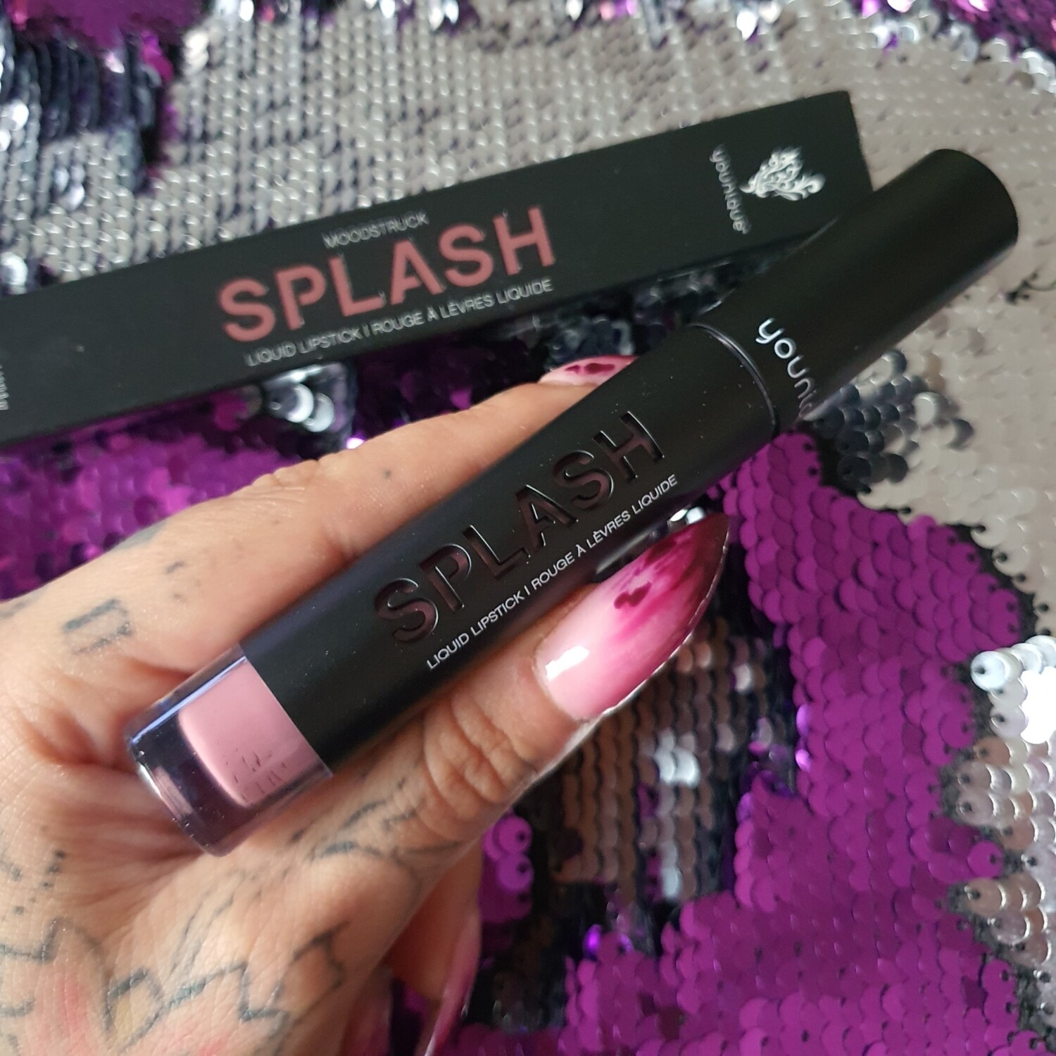 MOODSTRUCK SPLASH matte lipstick × Snarky | OP=OP