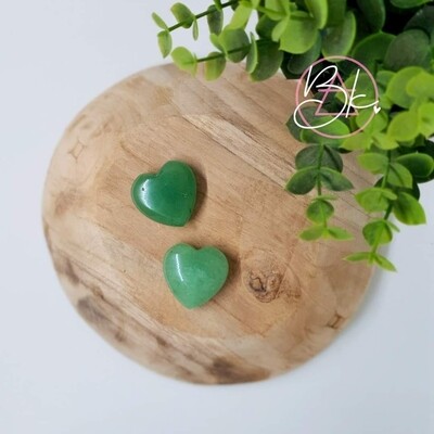 GROENE AVENTURIJN | Hart × 30 mm | voorspoed, ontspannen, positief GROENE AVENTURIJN | Hart × 30 mm | voorspoed, ontspannen, positief