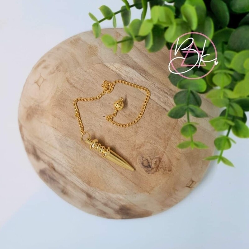 Pendel × Metaal Zwaard × Gold