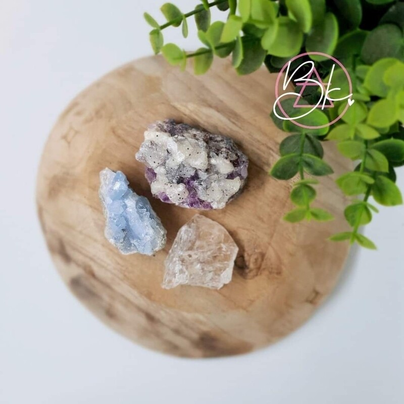 Ruwe Edelsteen set × MEDITATIE | OP=OP Ruwe Edelsteen set × MEDITATIE | OP=OP