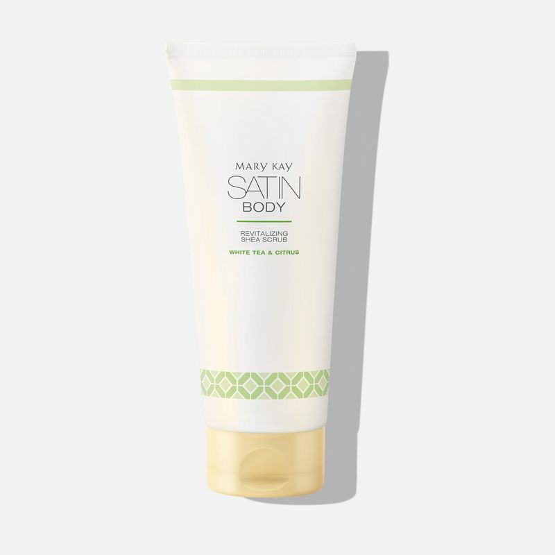 Satin Body® Revitalizing Shea Scrub White Tea & Citrus Satin Body® Revitalizing Shea Scrub White Tea & Citrus