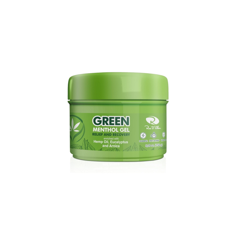 ROSS D'ELEN GREEN | Menthol Gel - Relief & Recovery (150 g)
