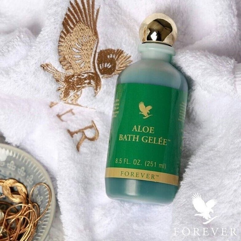 Aloe bath jelly
