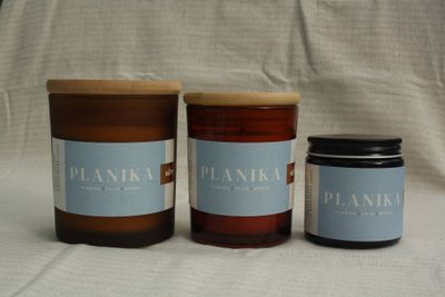 Dišeča sveča PLANIKA 140g