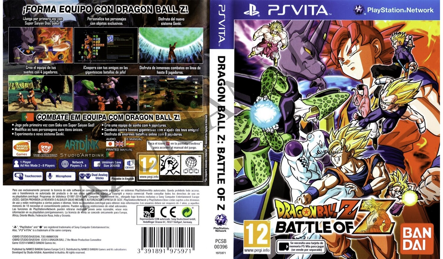 Carátulas/Cover de repuesto para PSP y PsVita