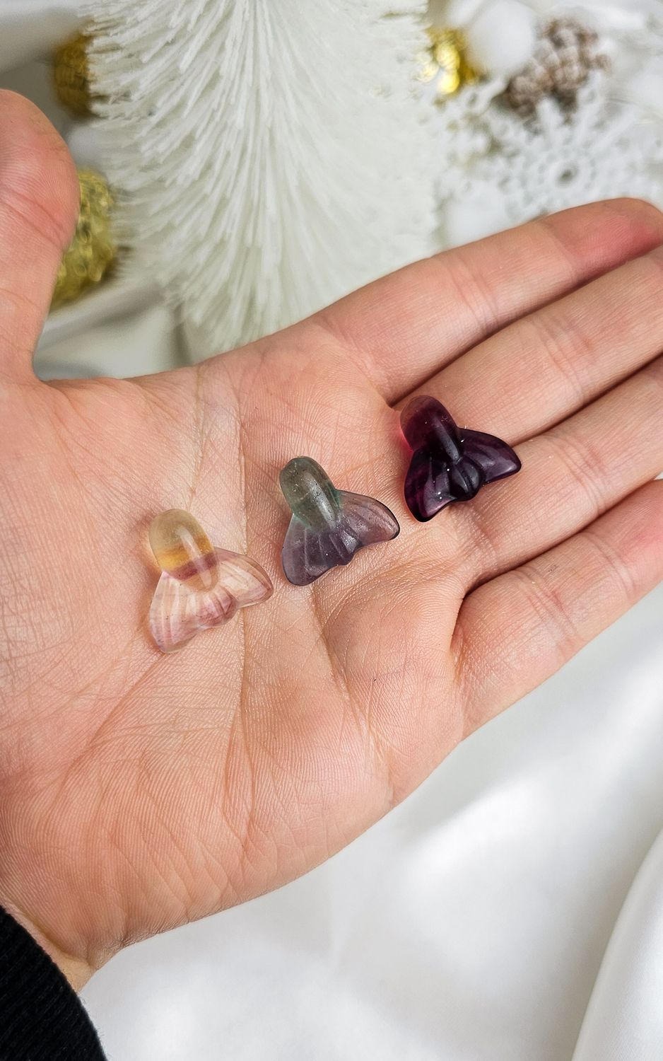 Mini Mermaid&#39;s Tail in Fluorite
