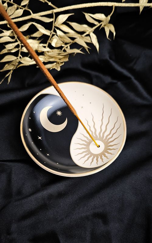 Incense Holder with Yin Yang