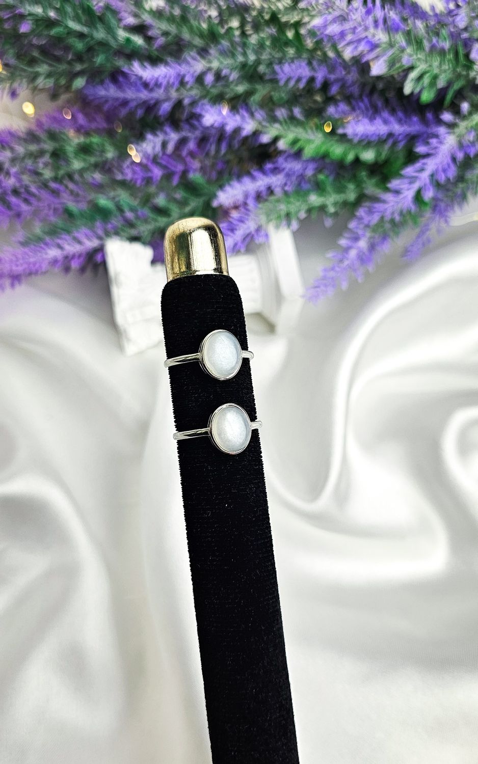 Adjustable Ring in Moonstone (FROM SIZE 13/14)