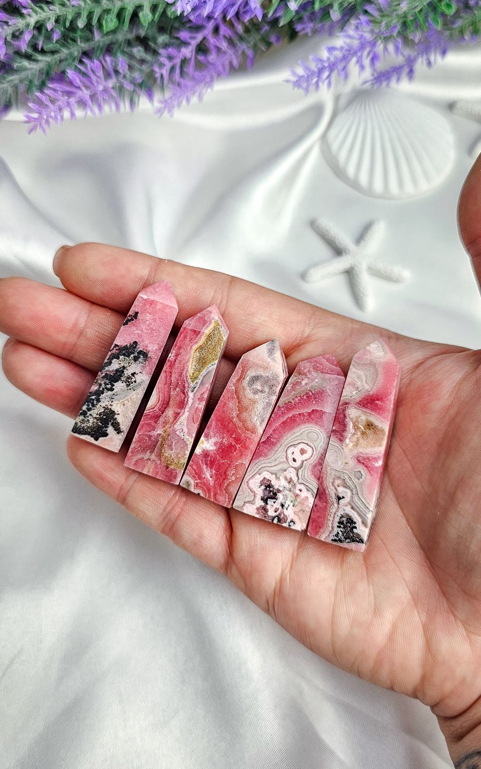 Rhodochrosite Mini Tower (S)