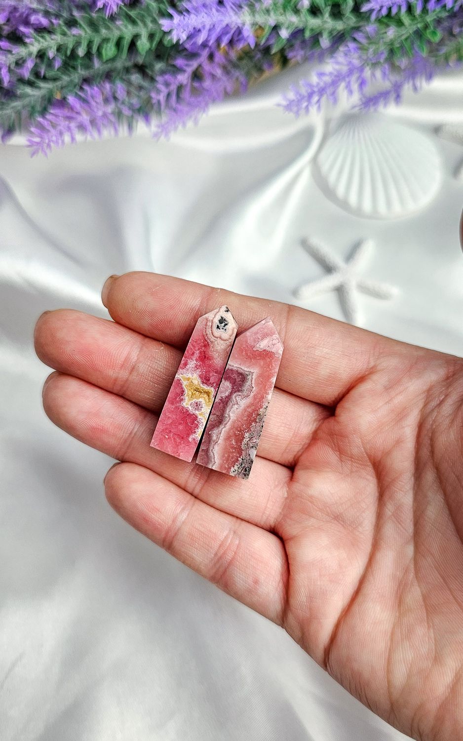 Rhodochrosite Mini Tower (XS)