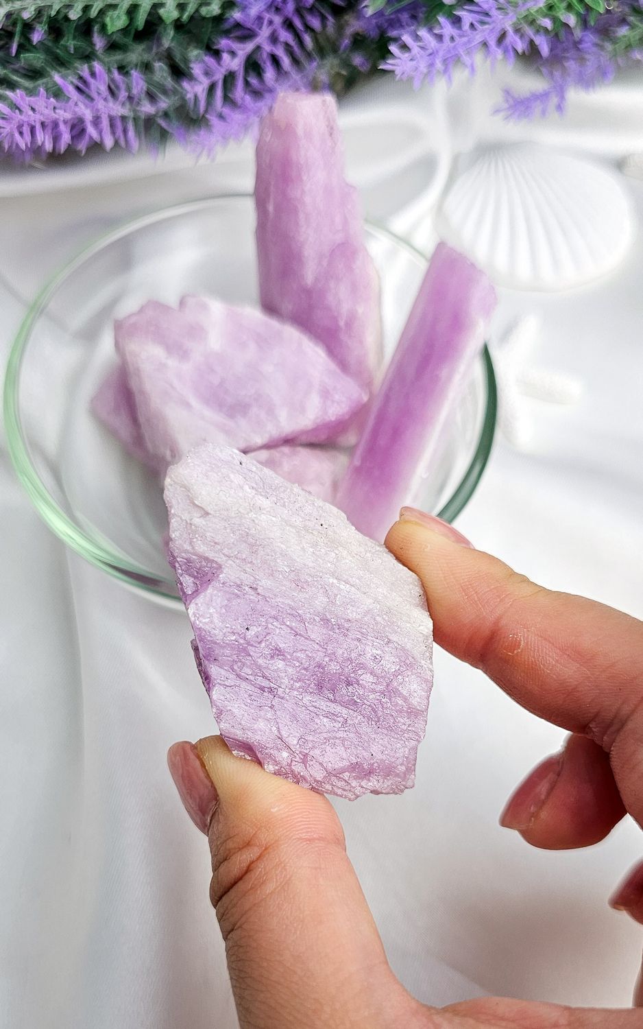 Raw Kunzite