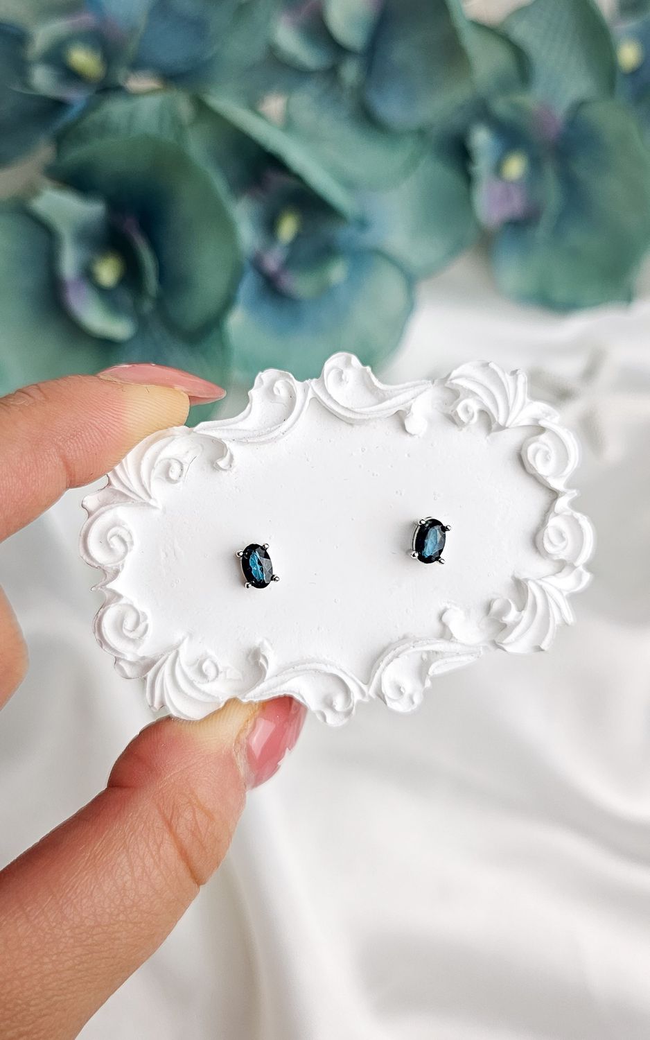 Earrings in Topaz (s925)