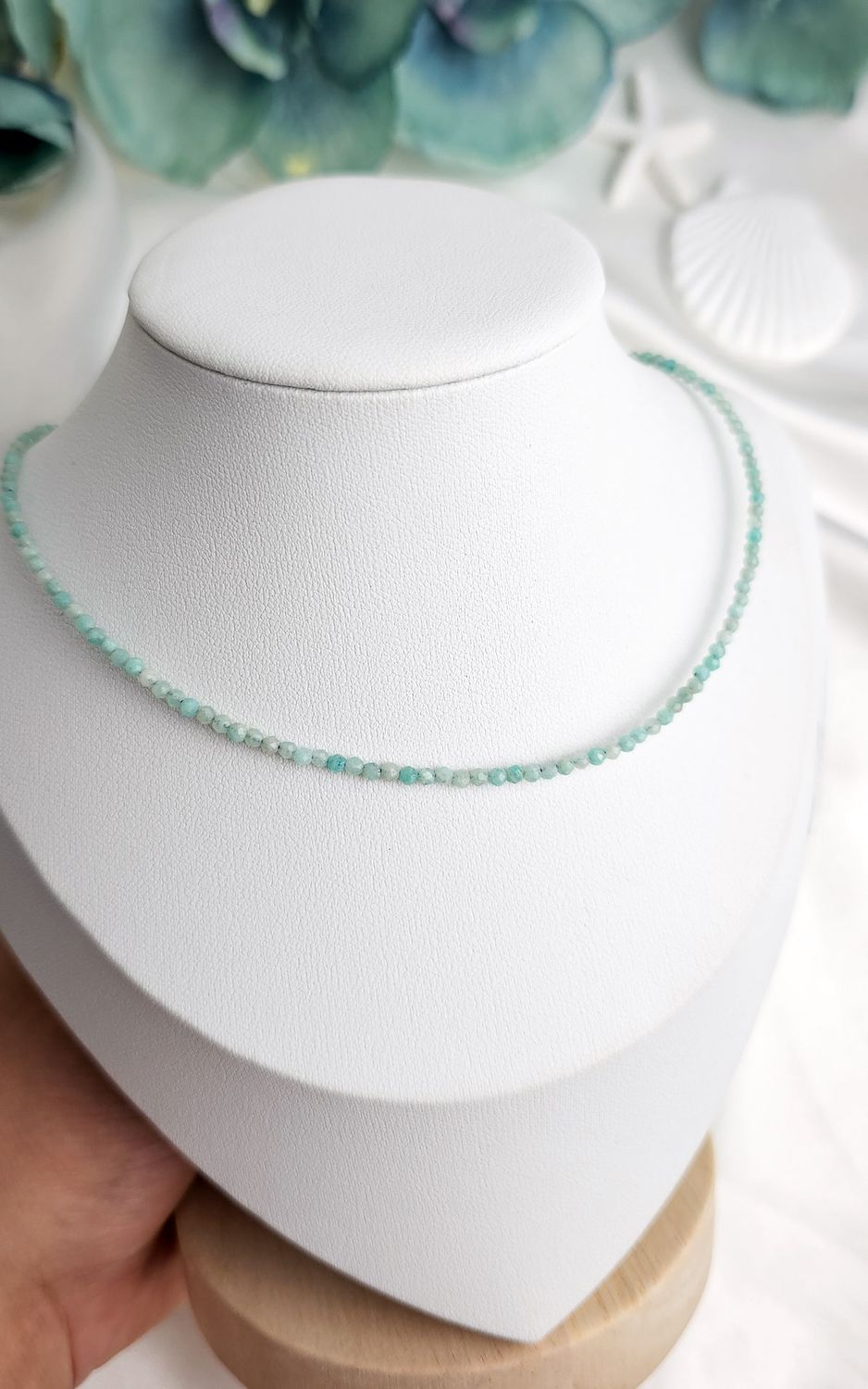 Necklace in Amazonite
