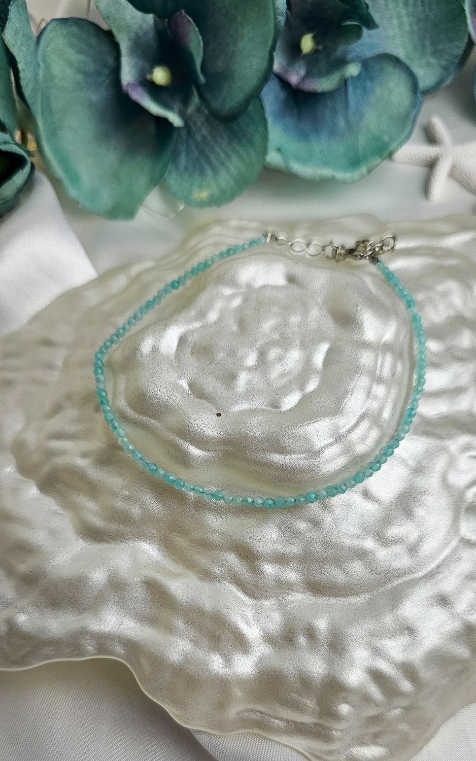 Anklet in Amazonite