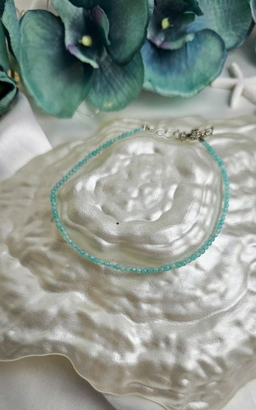 Anklet in Amazonite