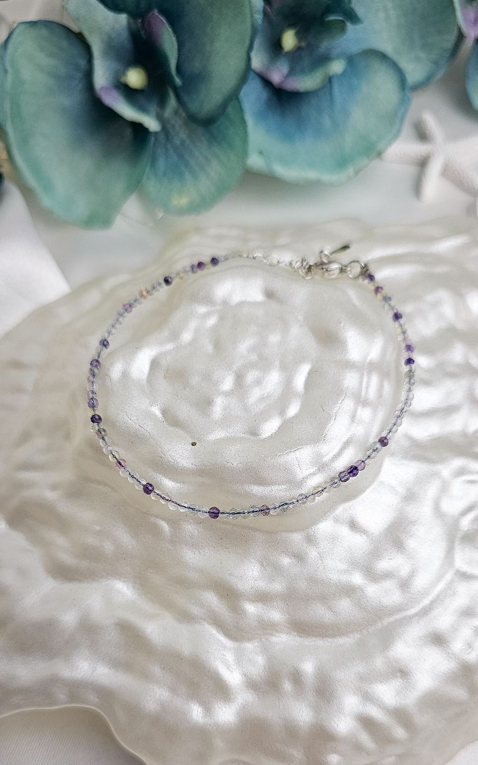 Anklet in Fluorite