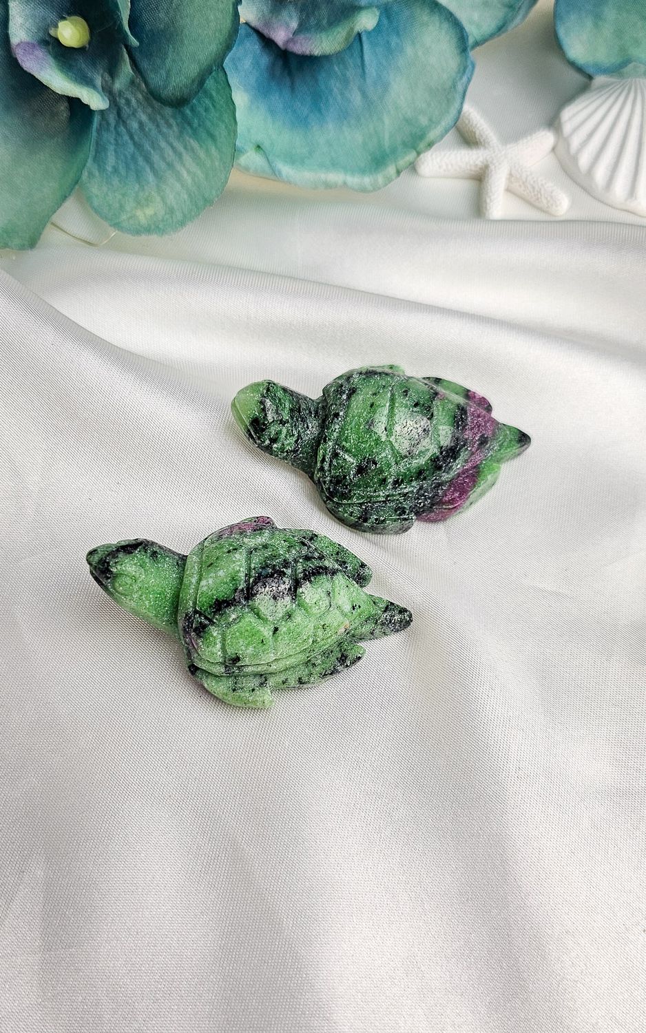 Ruby-Zoisite Turtle