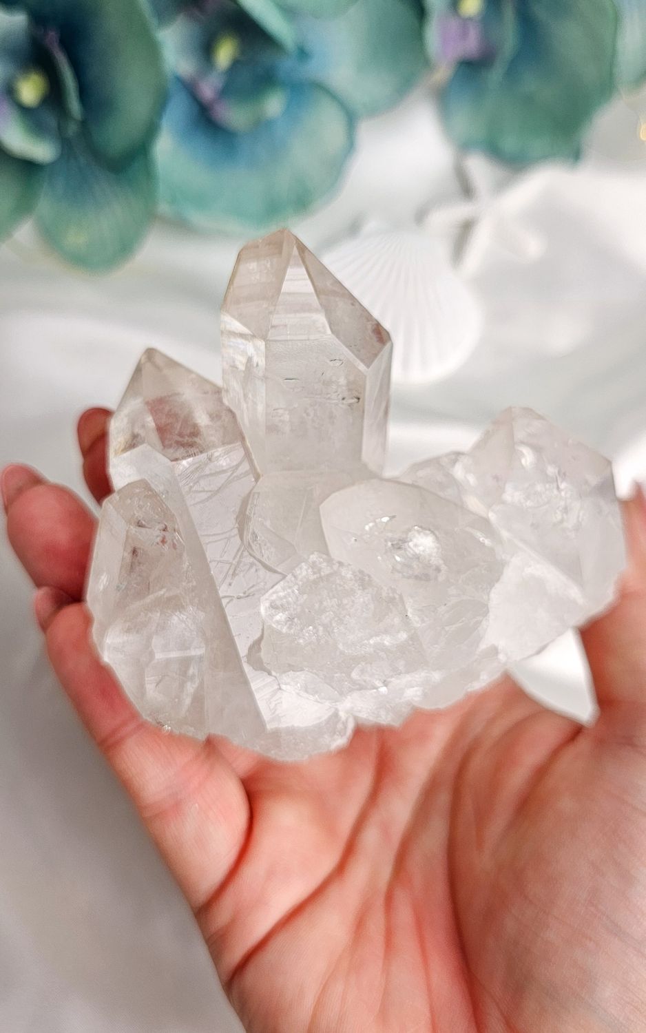 Lemurian Clear Quartz Cluster n.2