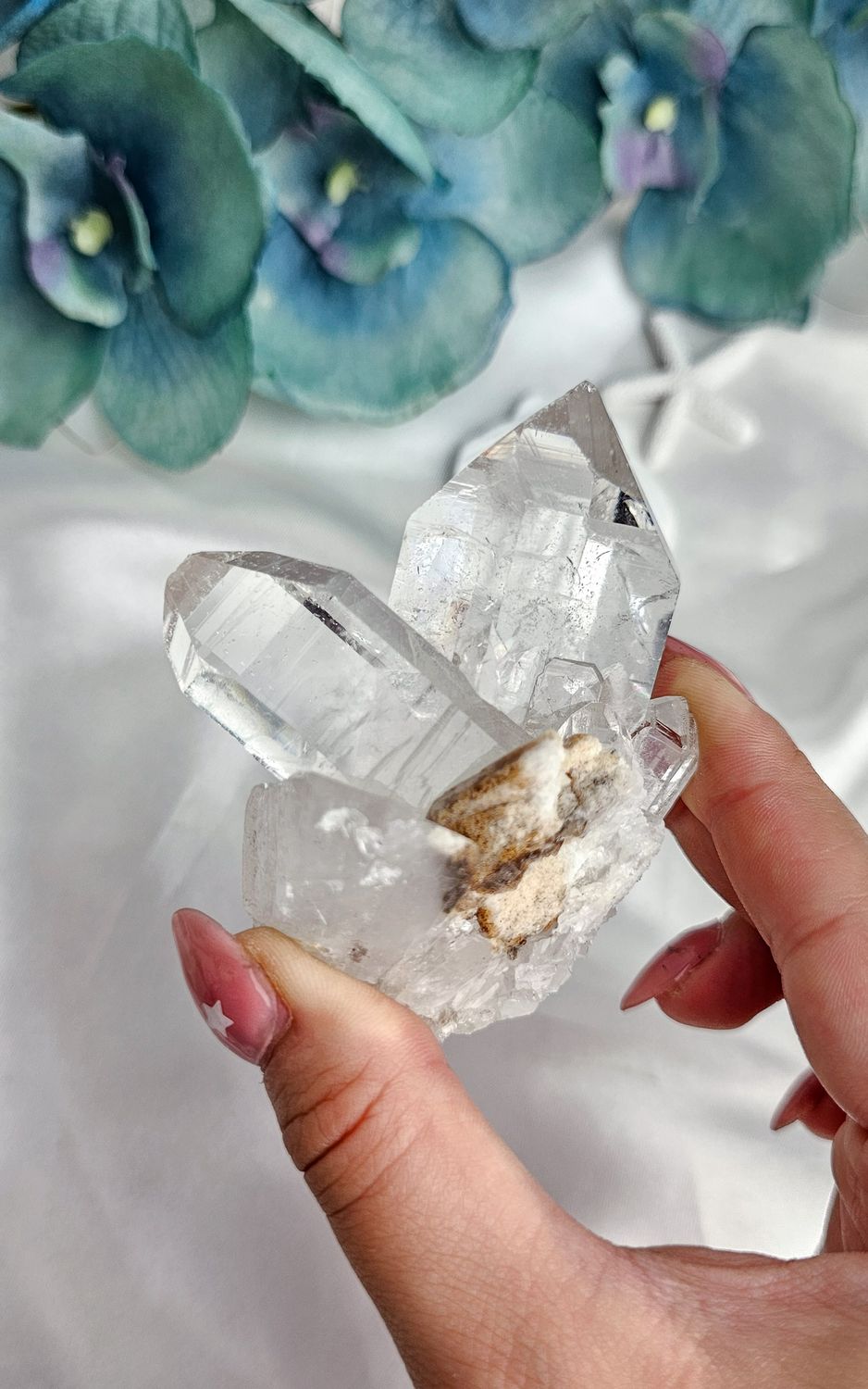 Lemurian Clear Quartz Cluster n.1