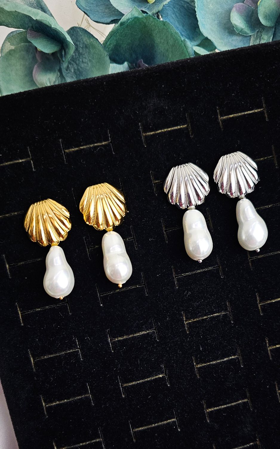 Earrings with Mother Pearl n.2