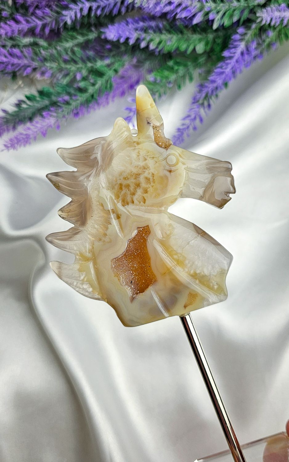 Druzy Agate Unicorn