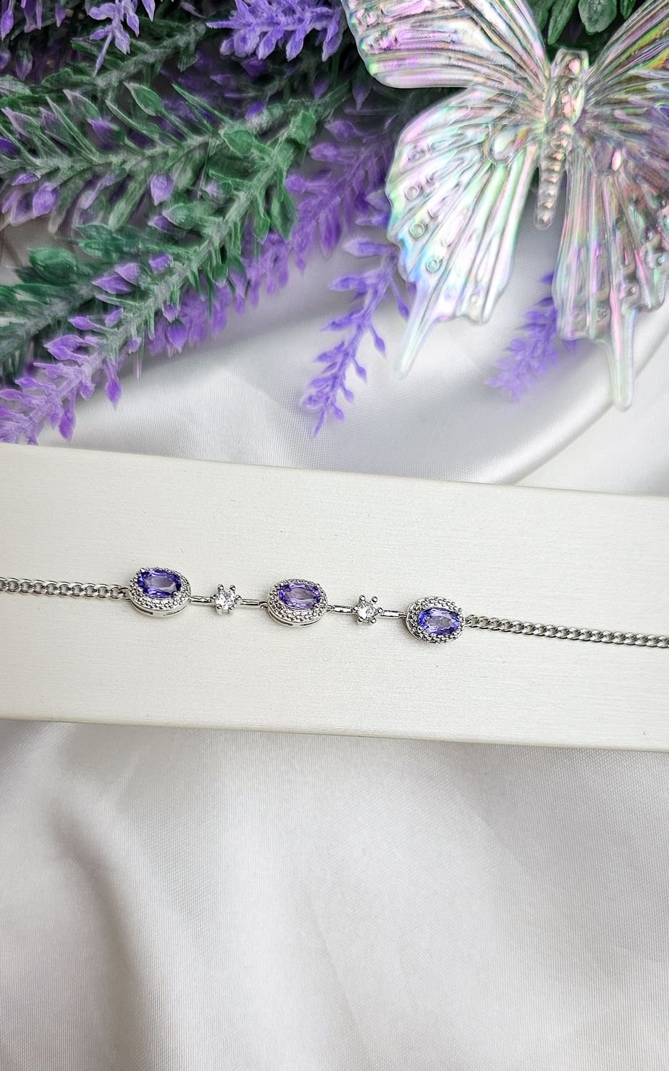 Bracelet in Tanzanite