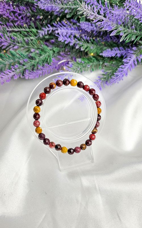 Elastic Bracelet in Mokaite