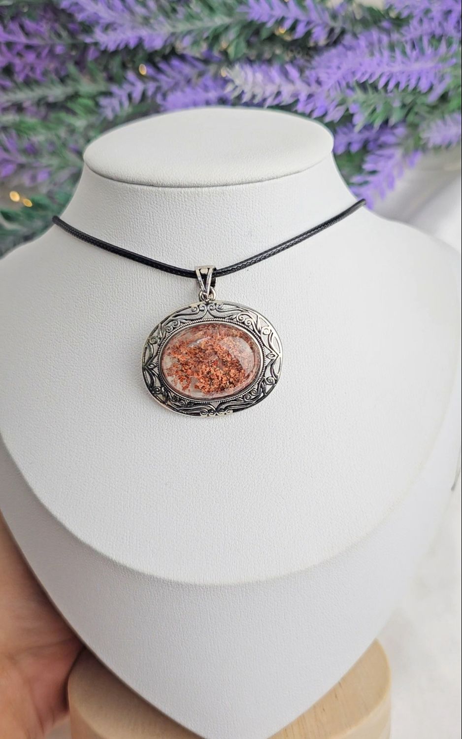 Etnic Necklace in Garden Quartz