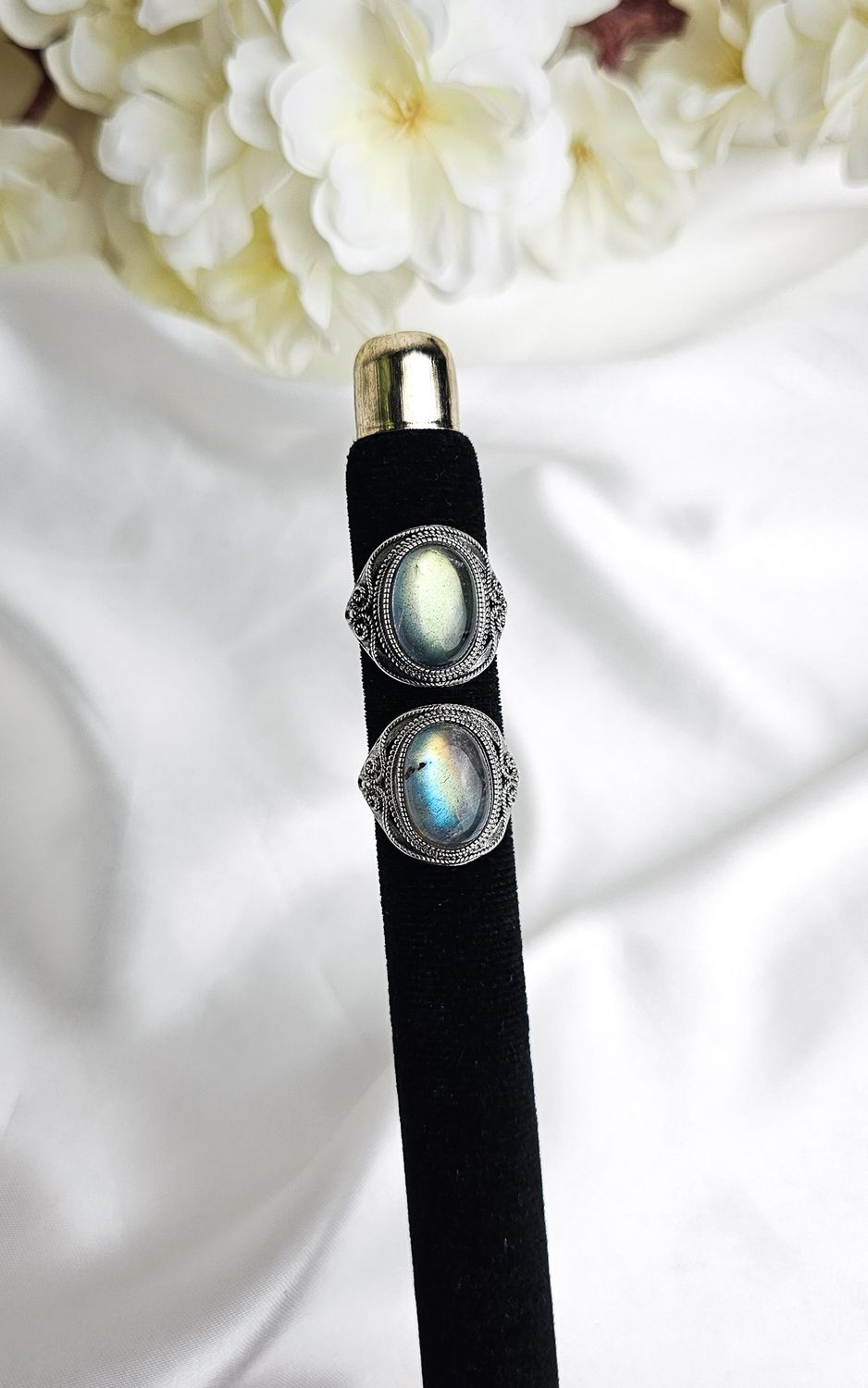Adjustable Etnic Ring in Labradorite n.2 (FROM SIZE 17)