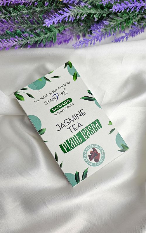 Cone Incense BACKFLOW - "Jasmine Tea"