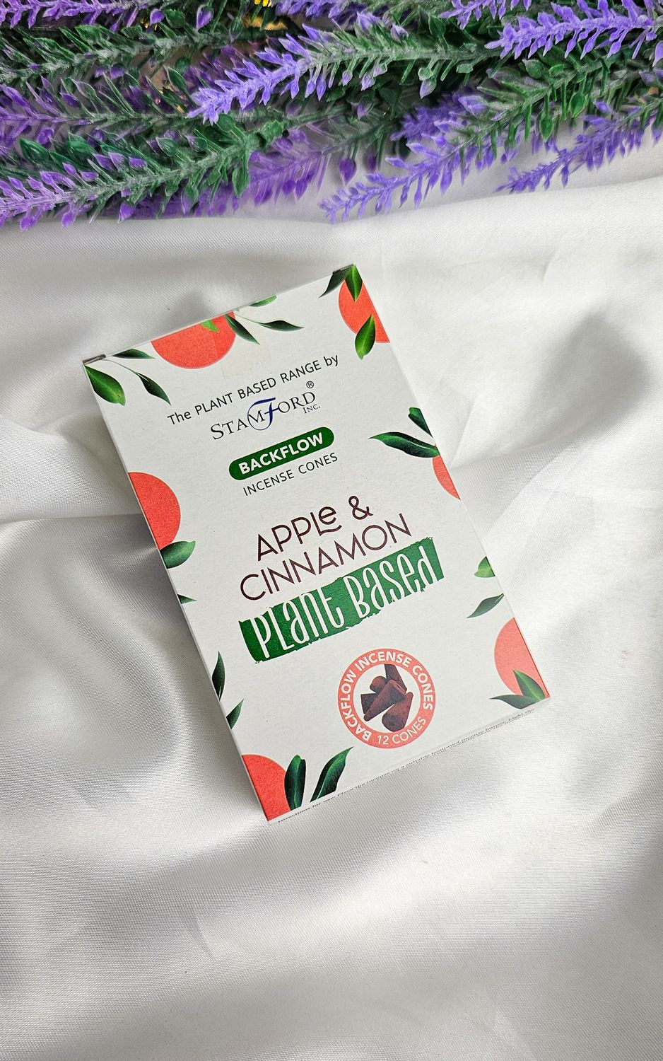 Cone Incense BACKFLOW - &quot;Apple&amp;Cinnamon&quot;