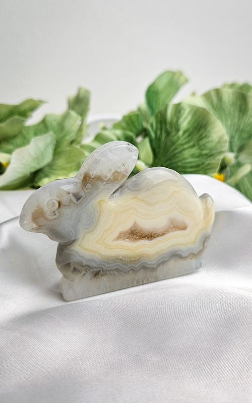 Druzy Agate Rabbit