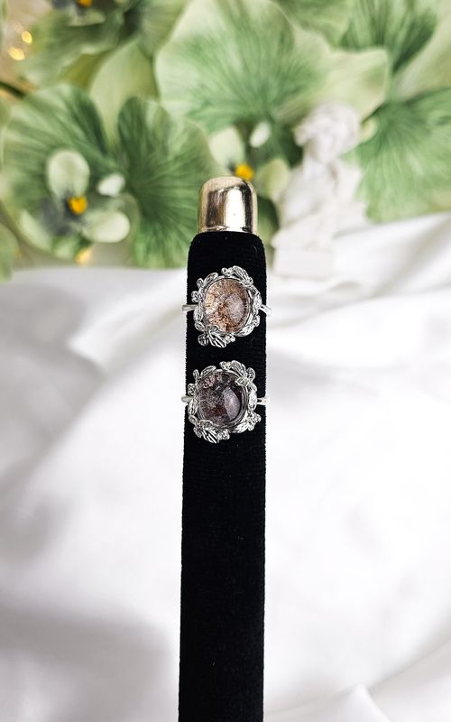 Adjustable Ring in Garden Quartz (FROM SIZE 14)
