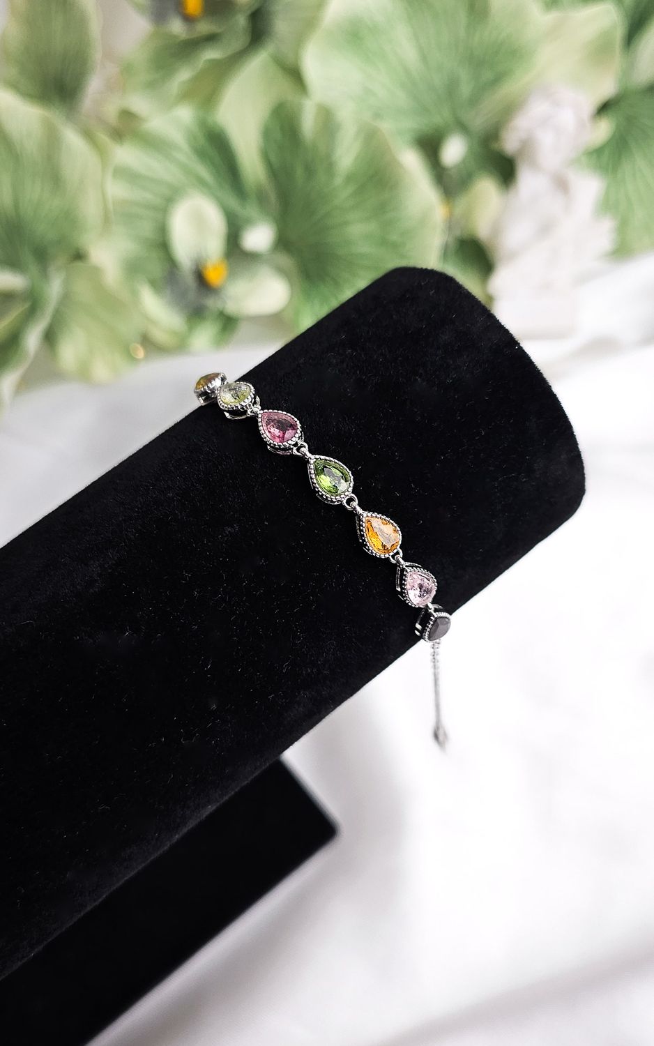 Bracelet in Multicolor Tourmaline