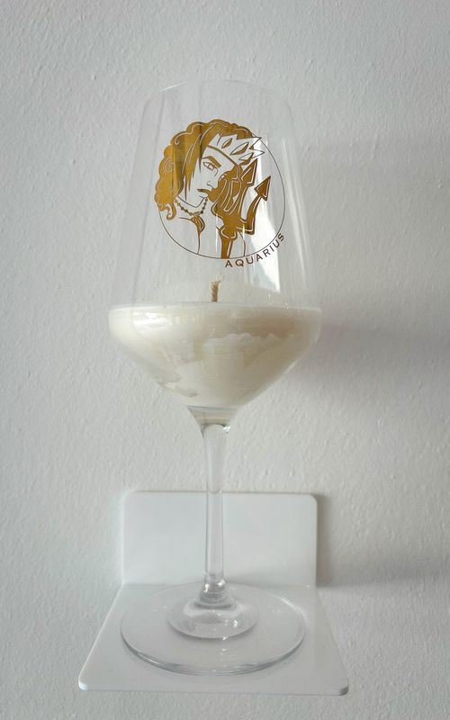 CHALICE CANDLE - Aquarius