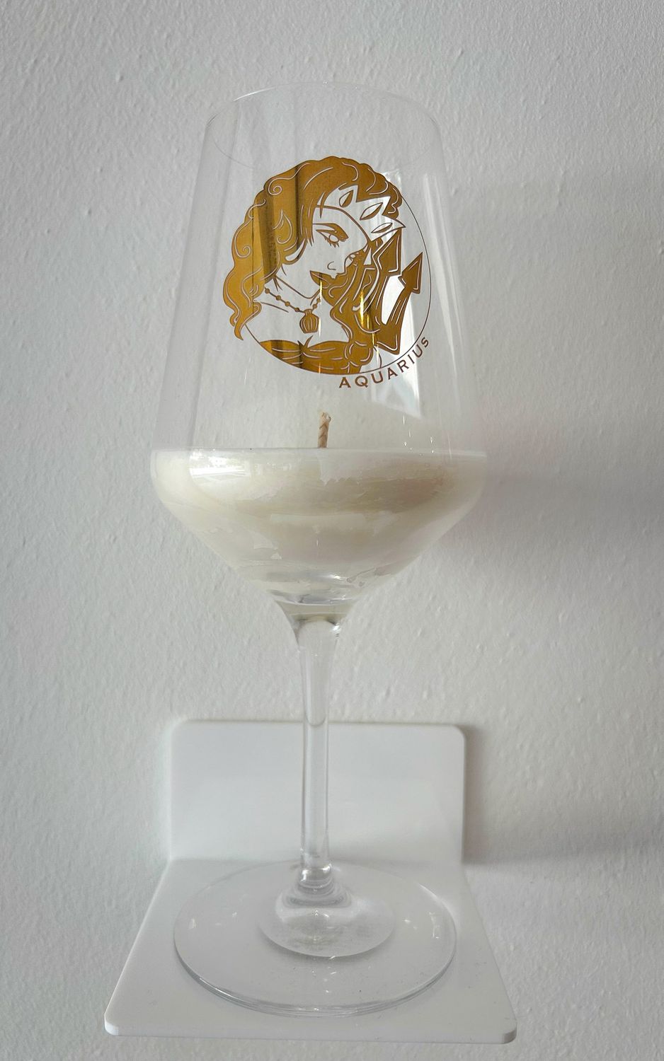 CHALICE CANDLE - Aquarius