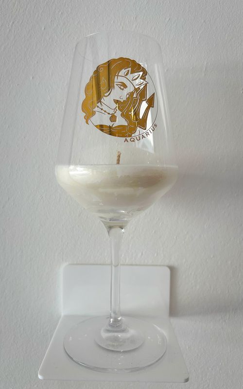 CHALICE CANDLE - Aquarius