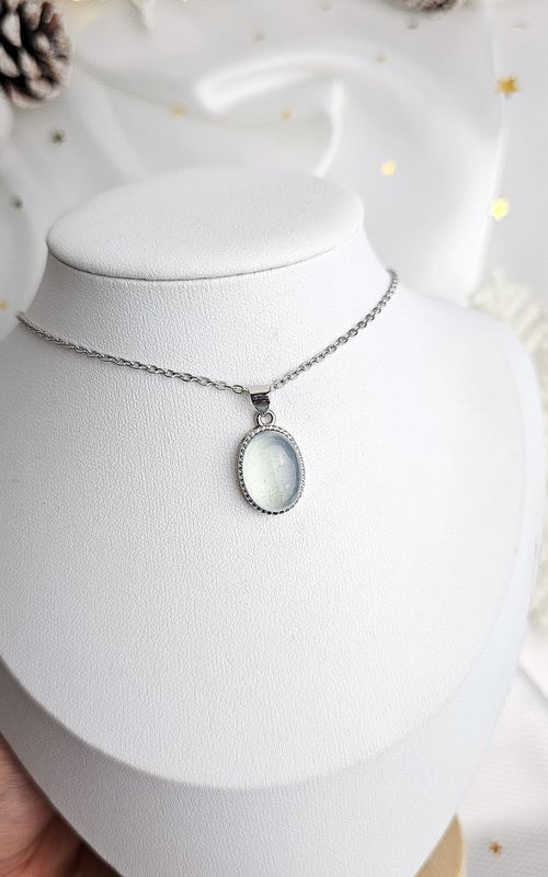 Necklace in Aquamarine (Big)