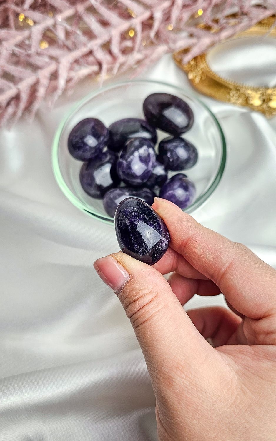 Amethyst Tumblestone