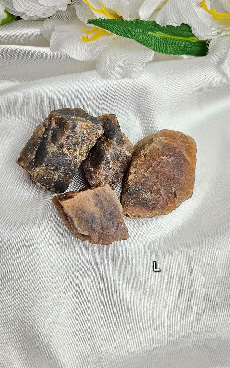 Raw Moonstone + Sunstone (Large)