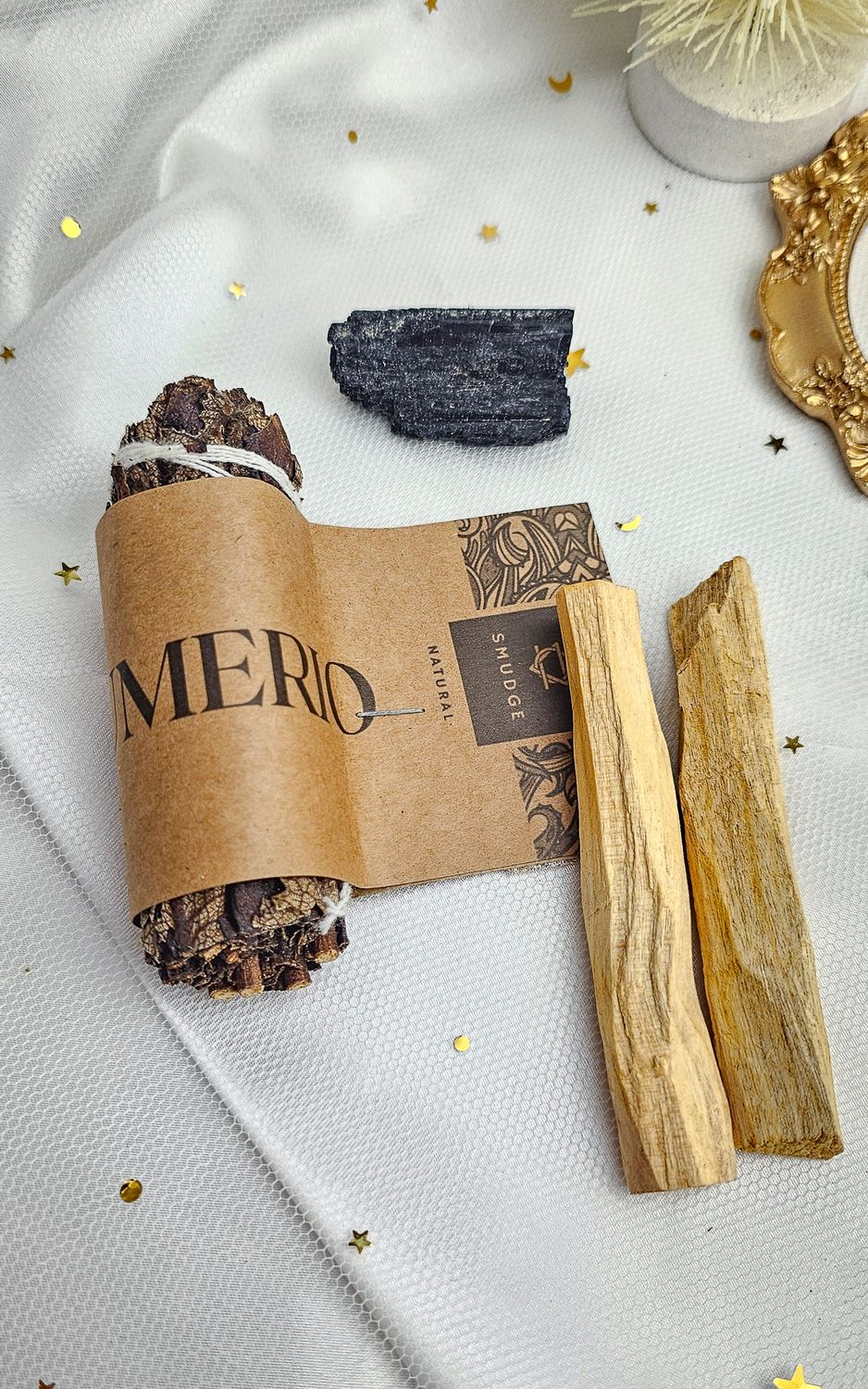 PURIFICATION and PROTECTION Kit - Palo Santo | Smudge | Black Tourmaline