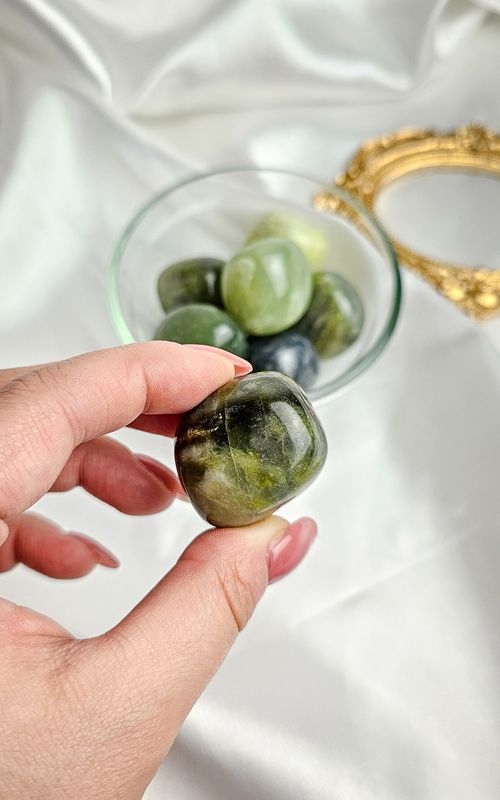 Green Jade Tumbled