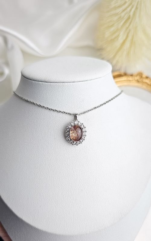 Necklace in Garden Quartz