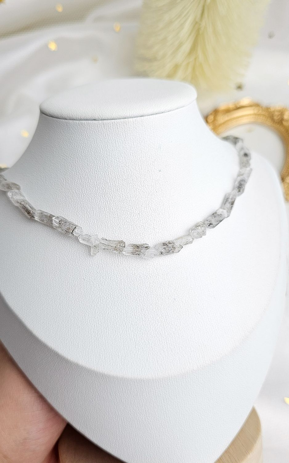 Necklace with Herkimer Diamond